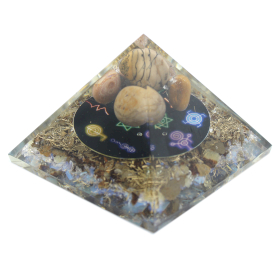 Orgonite Pyramid - Midnight Reiki - 70mm