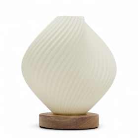 New Wave Lamp - USB - 3 settings - Shell Twisted