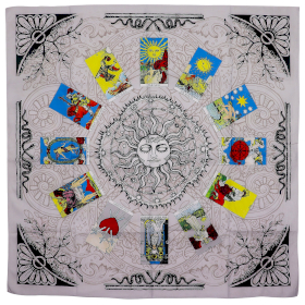 Tarot Reading Cloth - Tree of Life (75x75cm)