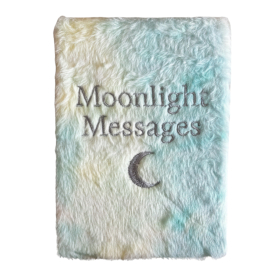 Soft Moonlight Messages Journal - 80 pages - Blue