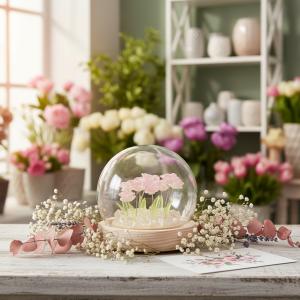 Retailer's Choice Floral Glow Garden Dome