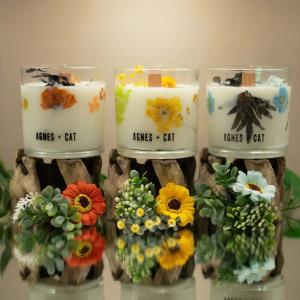 Agnes & Cat Botancial Soy Candles for Resale