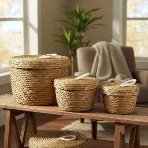 Supplier of Banana Leaf & Seagrass Baskets