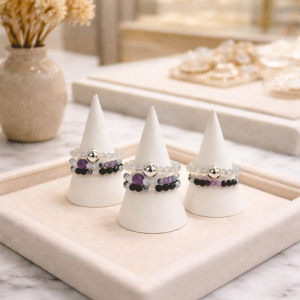 Nymph Spirit Gemstone Ring Set for Resale