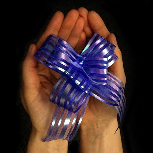 Large Organza Pull Bows - Bulk Pack