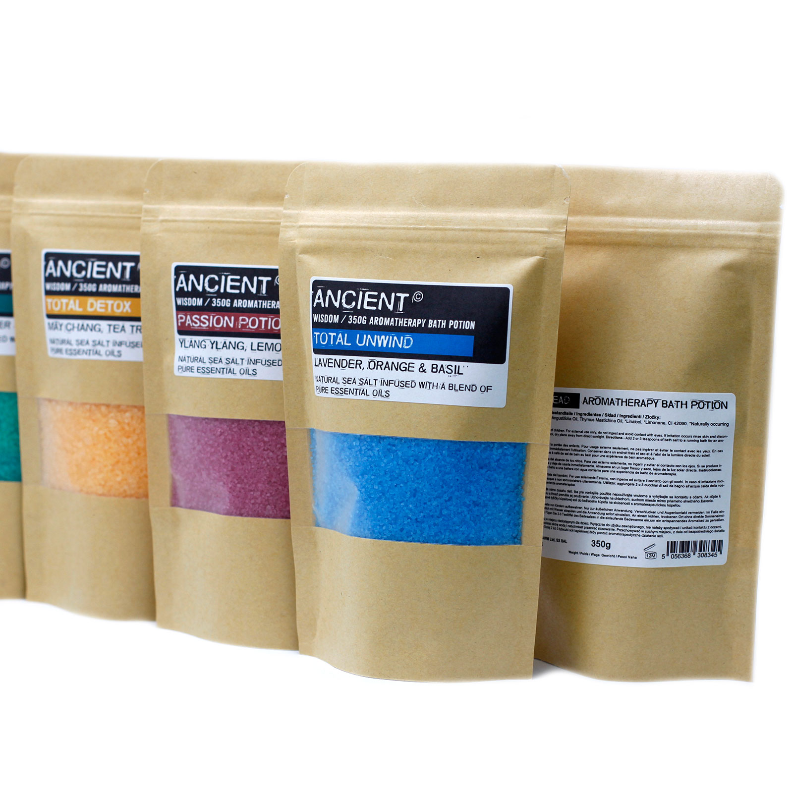 AW Artisan Europe Aromatherapy Bath Potion in Kraft Bag 350g
