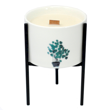 Botanical Wooden Wick Soy Candles AW Artisan