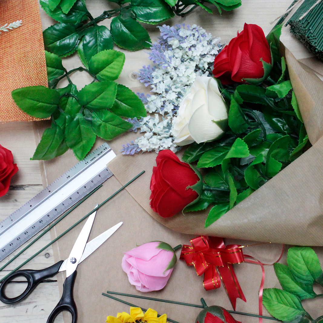 AW Artisan Craft Soap Flowers