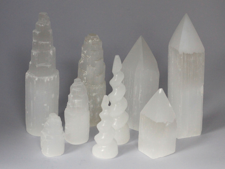 AW Artisan Selenite Towers - The Honestly Crystal.