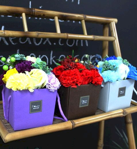 luxury soap flowers AW Artisan wholesaler
