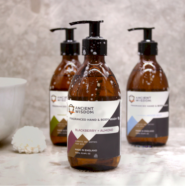 aw  artisan wholesale Scented hand and body cleanser