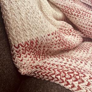  boho comfort blanket handmande cotton