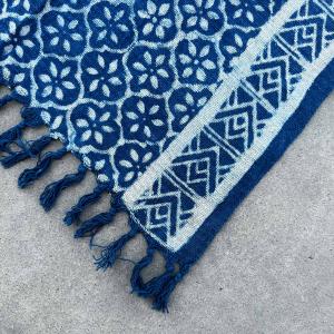 Merchant of Handmade Indigo Throws