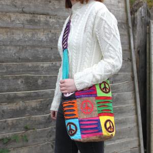 Distributor of Wholesale Ethnic Sling Bags