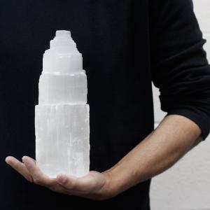 Selenite Tower Lamps for Resale