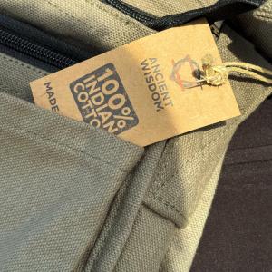 Distributor of Cotton Canvas Laptop Messenger Bags