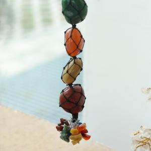 Distributor of Hanging Chakra Stone Pendants