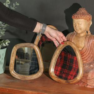 Set of Pebble Shaped Mirrors for Resale