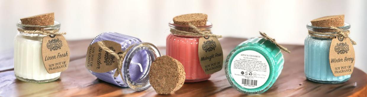 Soy Pot Candles for Resale as Tokens and Gifts