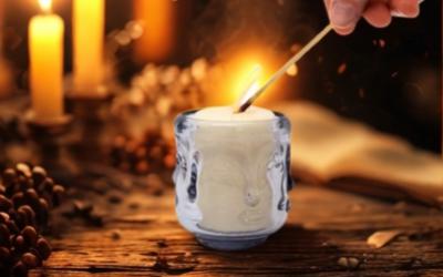 Glass Candle Holders & Jars