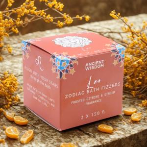 Zodiac Bath Fizzers with Horoscope for Resale