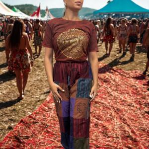 Stone Washed T-Shirts for Fesitvals and Travelling