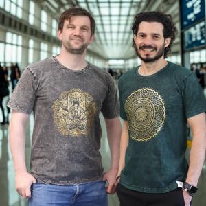 Stone Washed T-Shirts for Fesitvals and Travelling