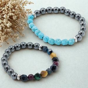 Faceted Gemstone Bracelets for Resale