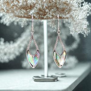 Wholesale Shell and Silver Earrings