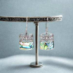 Producer of Shell and Silver Earrings for Professionals