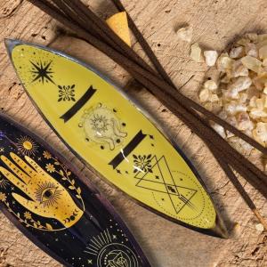 Aluminium and Mango Wood Incense Bowls for Businesses