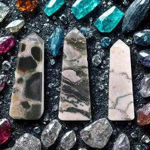 Gemstone Obelisk Points for Retail and Professional Purposes