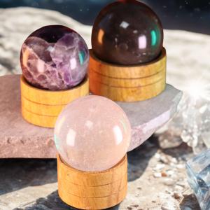 Supplier of Gemstone Spheres with Stand for Retailers and Professionals