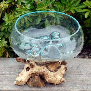 Provider of Molten Glass on Wood