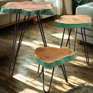 Wooden Plant Stand Set for Resale