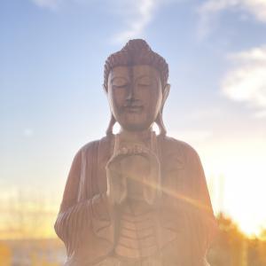 Wooden Hand-Carved Buddha Statue for Resale