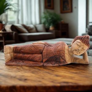 Handmade Wooden Buddha Statues for Shops and Retailers