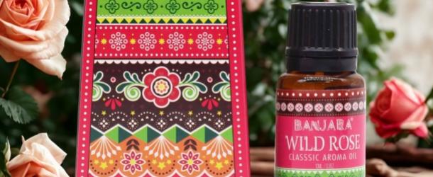 Banjara Indian Fragrance Oil 10ml - Wild Rose