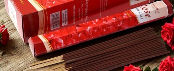  Aromatika Charcoal Free Hex Incense - Rose