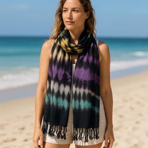 Wholesale Boho Java Art Stole Scarves