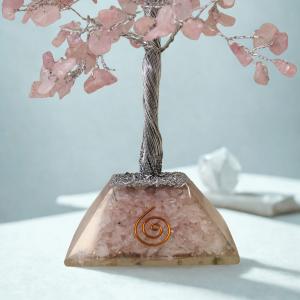Gemstone Trees with Orgonite Base for Resale