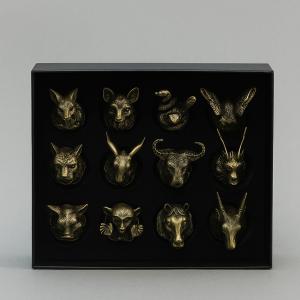 Antique Bronze Finish Glasses